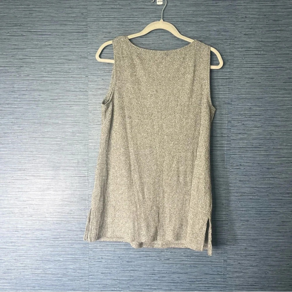 NWT CHICO'S Zenergy Waffle Layer Size 1/Large Gray - Picture 6 of 6